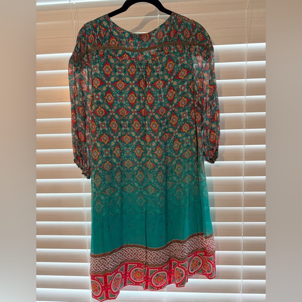 NWOT Tanvi Kedia Multicolor Bohemian Dress size XS - Picture 5 of 7
